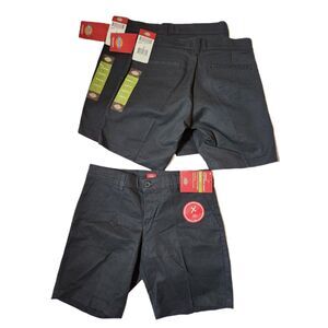 Dickies Juniors Slim Fit Shorts – Black, Size 5 (Lot of 3, NWT)
